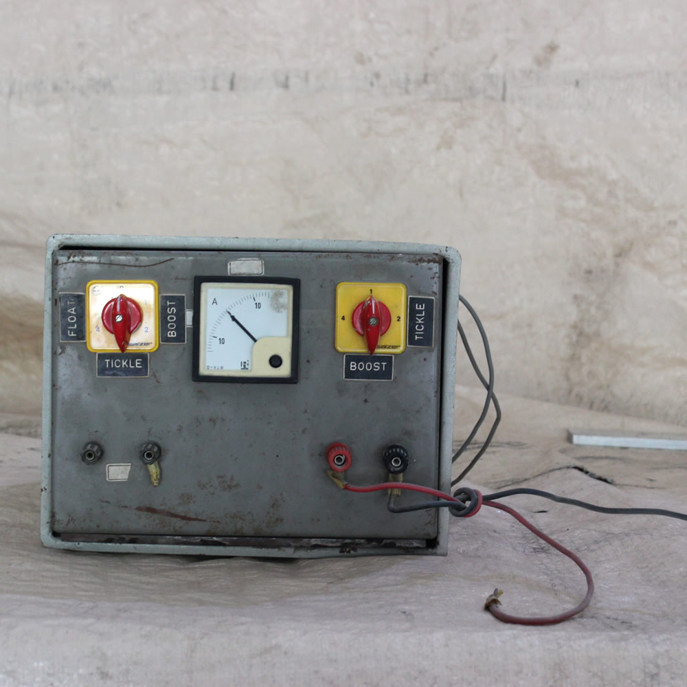 Battery Testing Rig for electrical panel testing