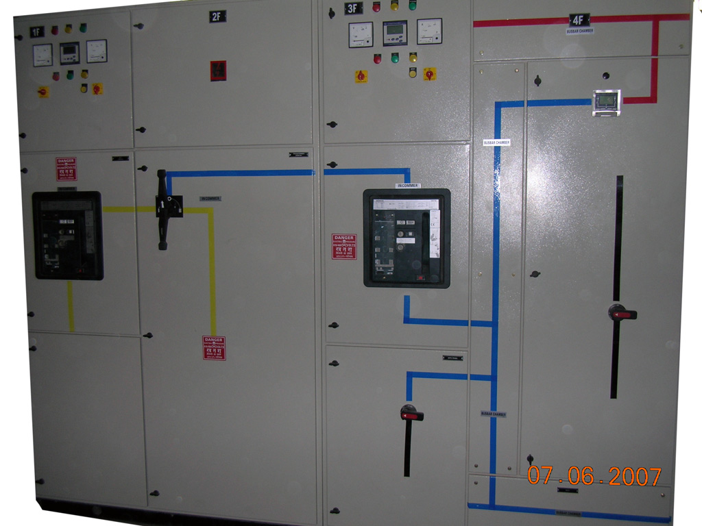 Industrial Auto Mains Failure (AMF) Changeover Panel