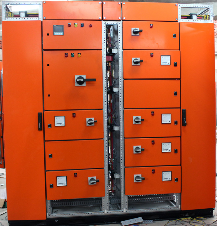Motor control center panel and starter panels by Johns Electric Company