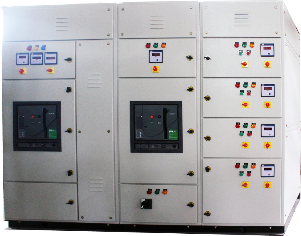 Motor control center electrical panel with starter by Johns Electric Company