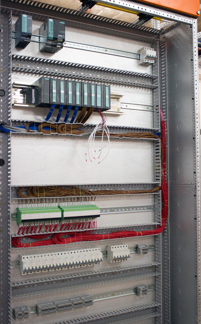 Programmable Logic Controller (PLC) Control Panel