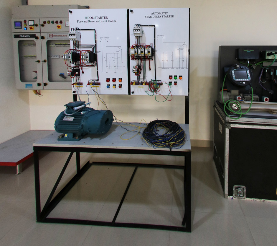 Electrical training on specialised electricalequipment
