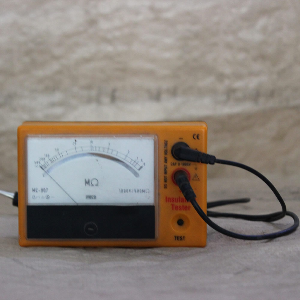 Ohm Meter for electrical panel testing