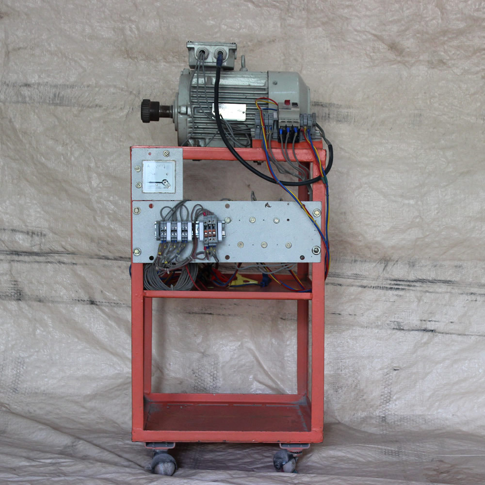 Starter Testing Rig for electrical panel testing