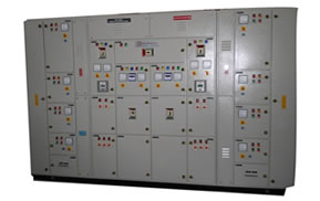Johns Electric Automatic Power Factor Control Electrical Panel